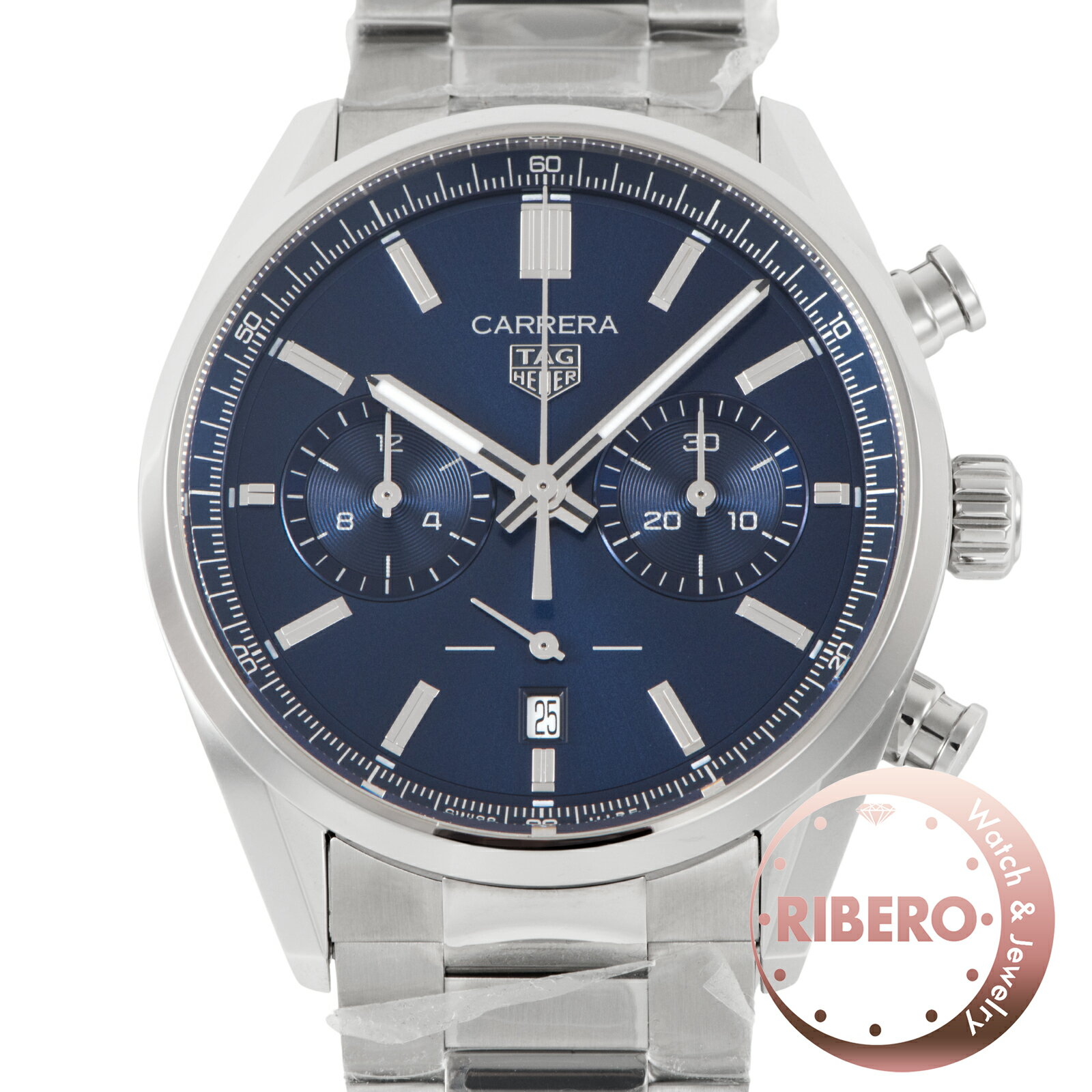 【新品】TAG HEUER タグホイヤー 保証書2026年 カレラ クロノグラフ CBN2011.BA0642 ステンレススチール【中古】