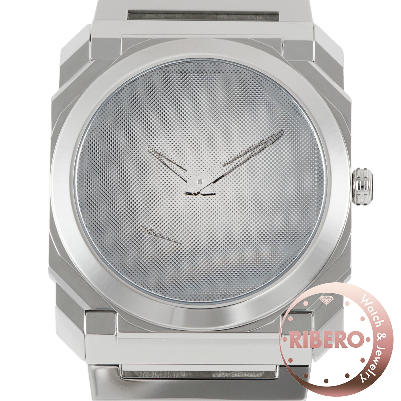 C, L, R, W - BVLGARI ブルガリ オクト フィニッシモ 妹島和世限定モデル 世界限定360本 103710 ステンレススチール【中古】