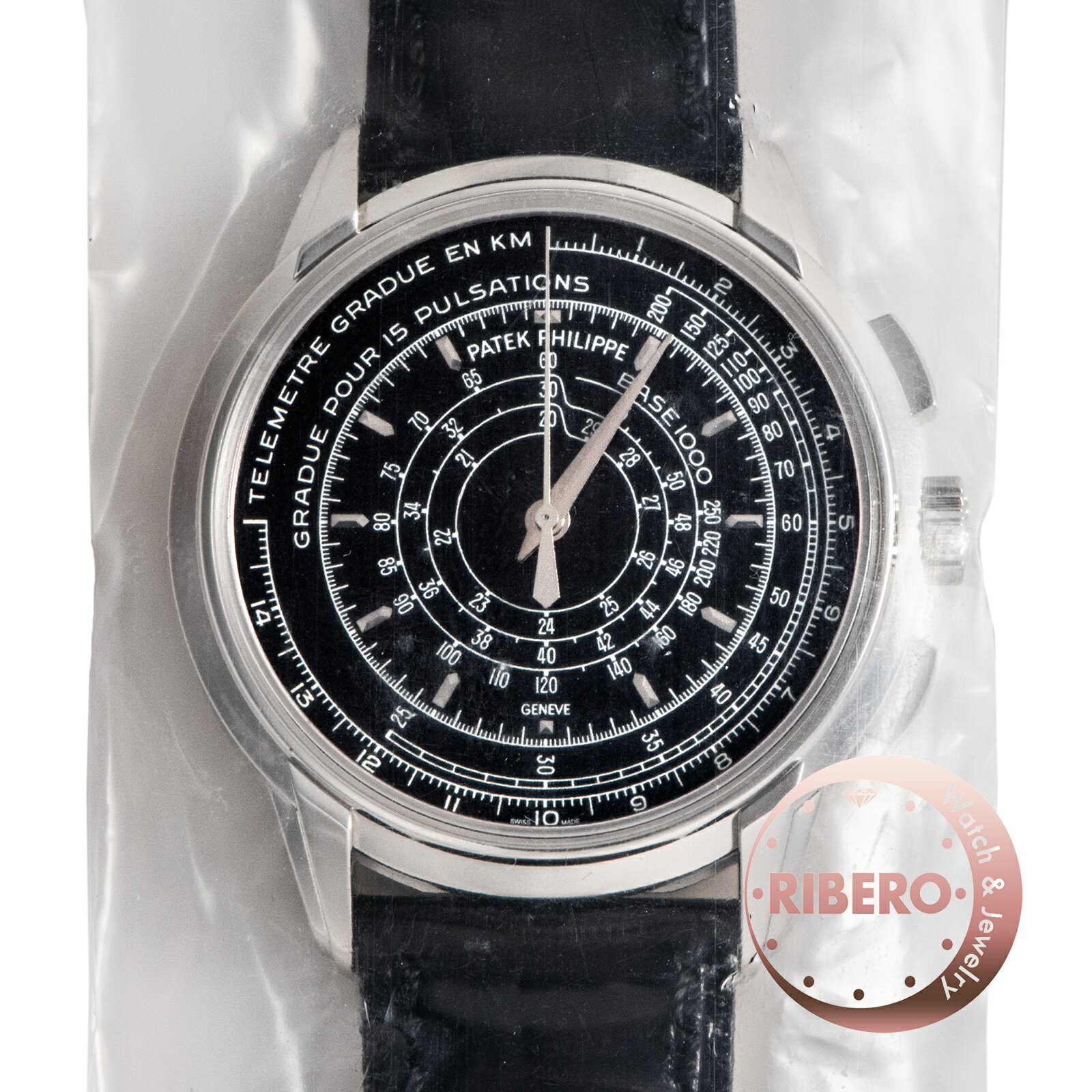 【未使用】PATEK PHILIPPE パテックフィリップ マルチスケールクロノグラフ 創業175周年記念100本限定 5975P-001 Pt950【中古】
