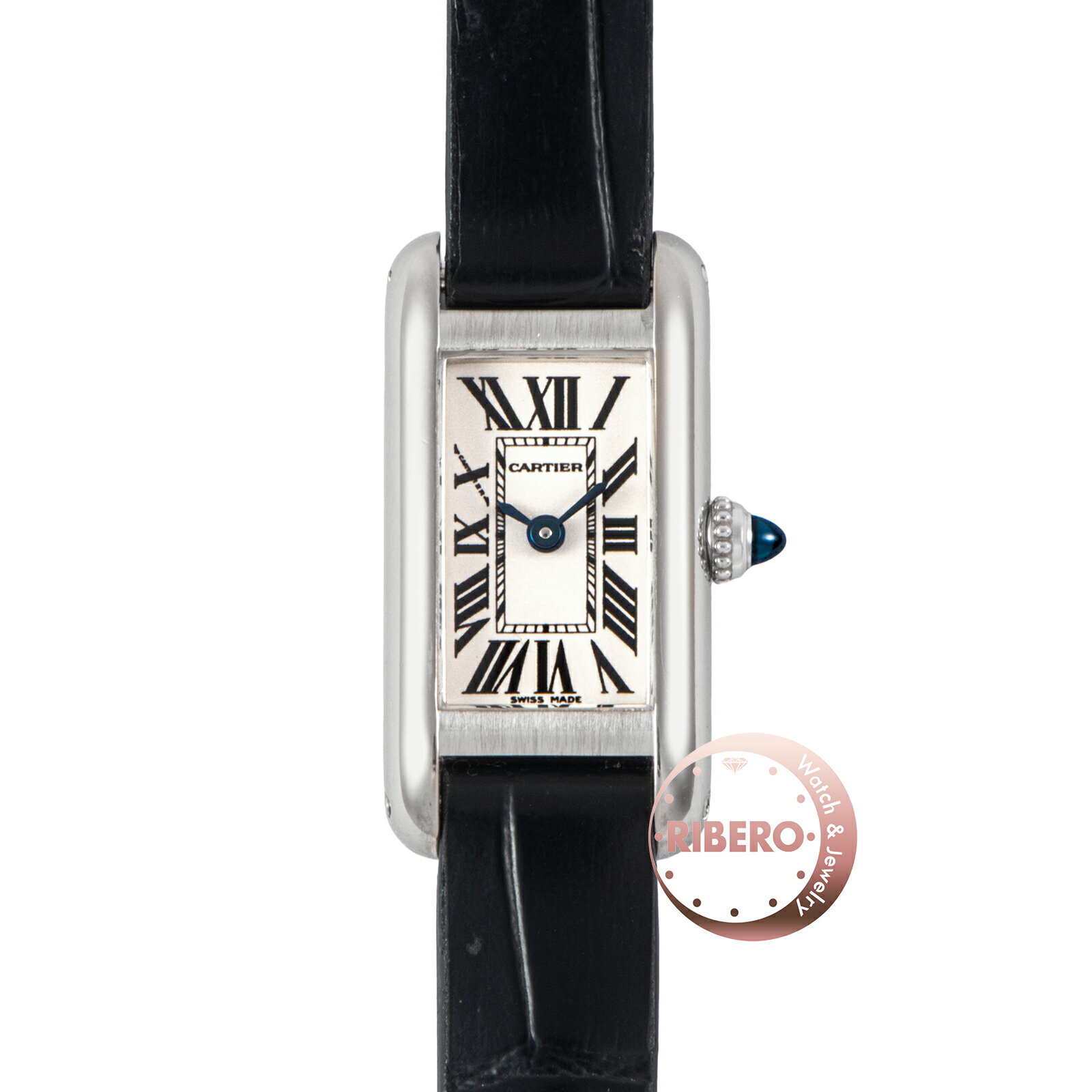 Rakuten - CARTIER カルティエ タンクアロンジェ Dバックル 2525 K18WG【中古】