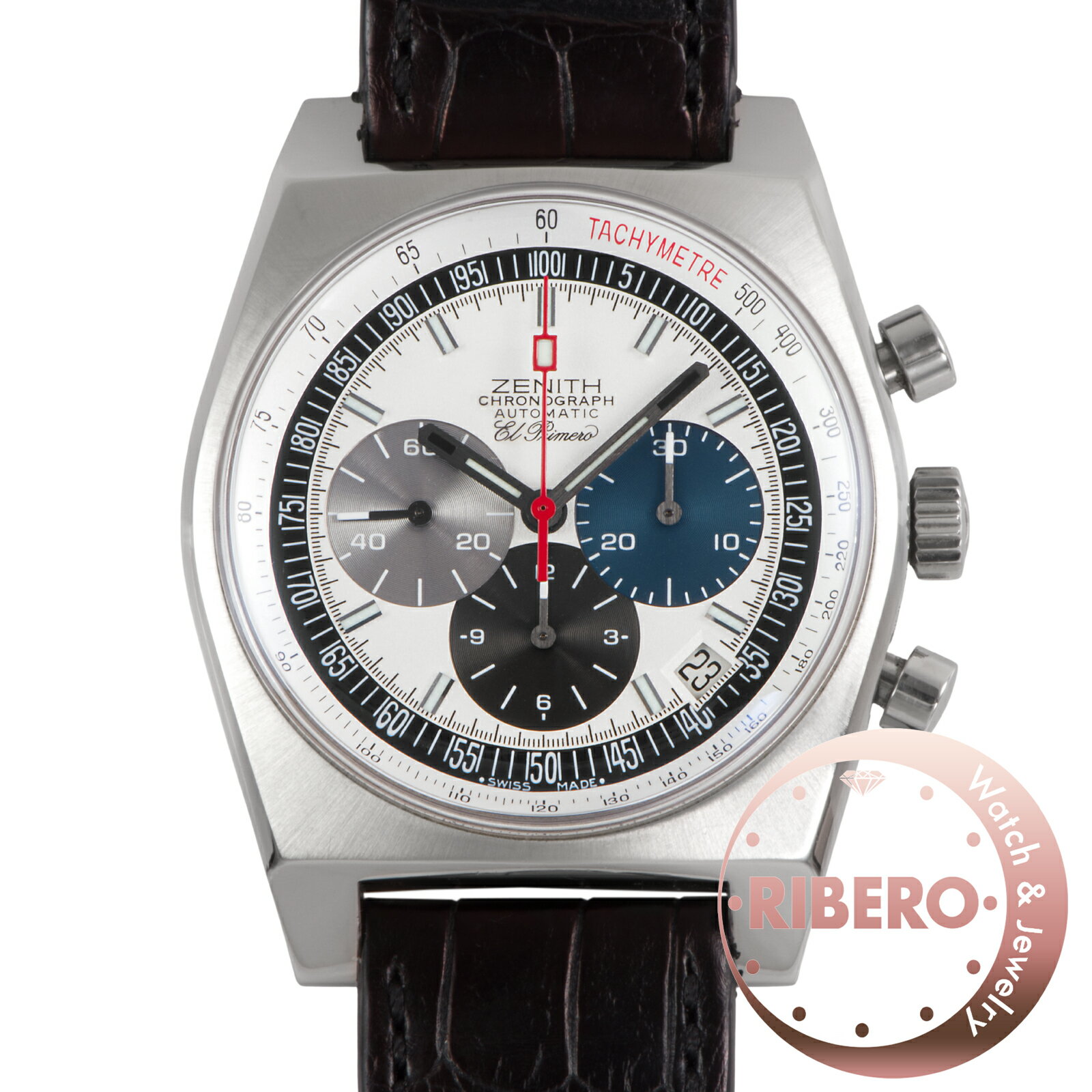 Other - ZENITH ゼニス ニューヴィンテージ 1969 オリジナル エル・プリメロ誕生40周年モデル 世界500本限定 03.1969.469/01.C490 ステンレススチール【中古】