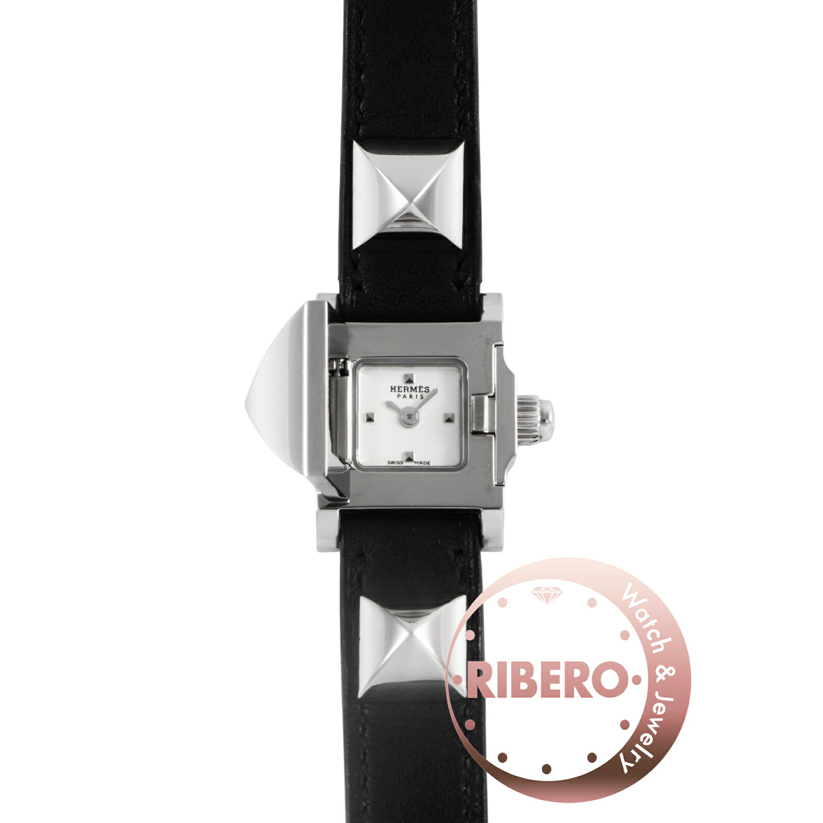 HERMES エルメス ミニメドール ME2.110 ステンレススチール【中古】