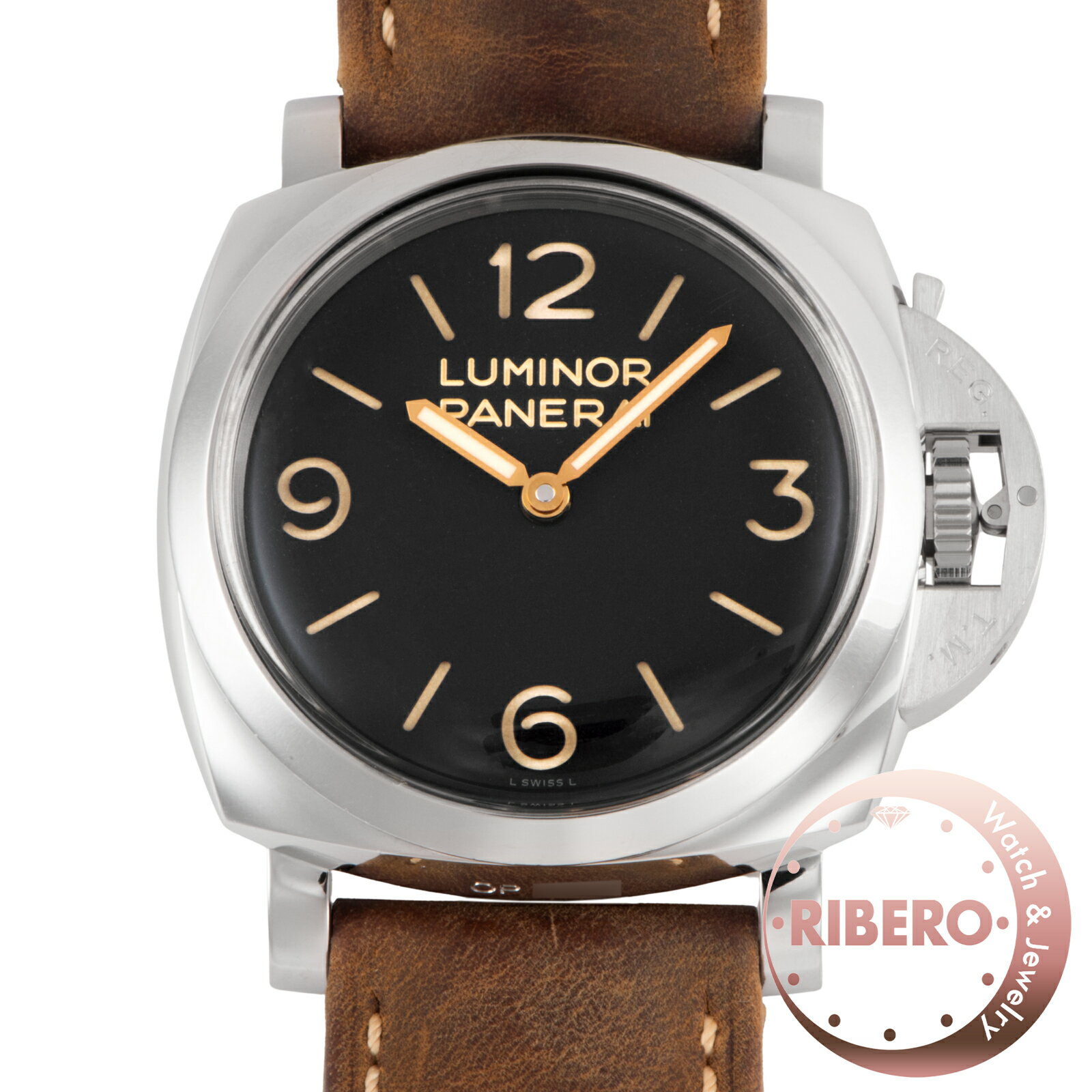 OFFICINE PANERAI オフィチーネパネライ ルミノール1950 3デイズ PAM00372 ステンレススチール【中古】