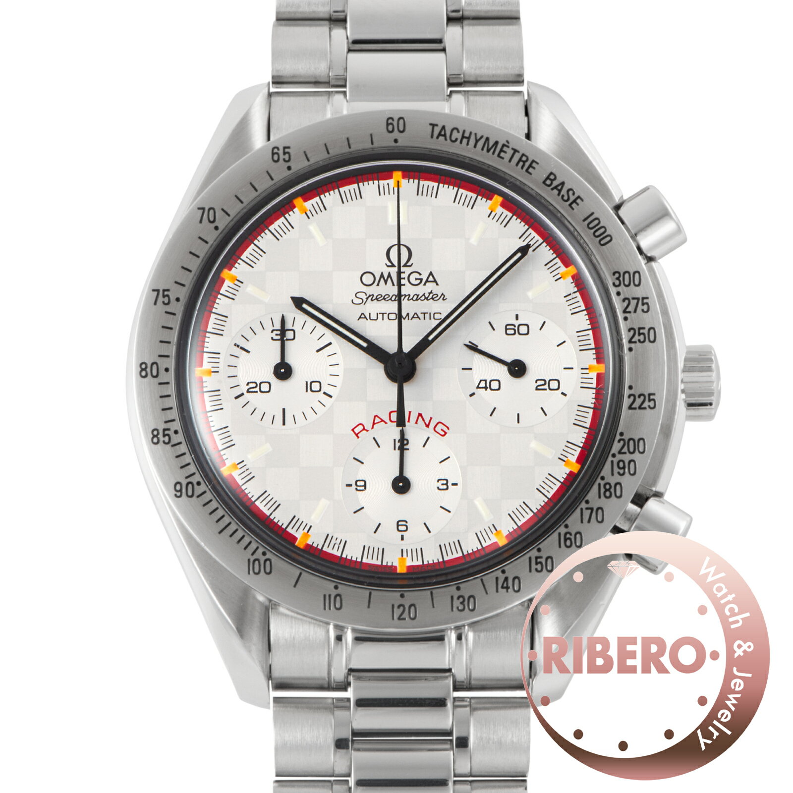 OMEGA オメガ スピードマスター レーシング ミハエル・シューマッハ 世界4000本限定 3517.30.00 ステンレススチール【中古】