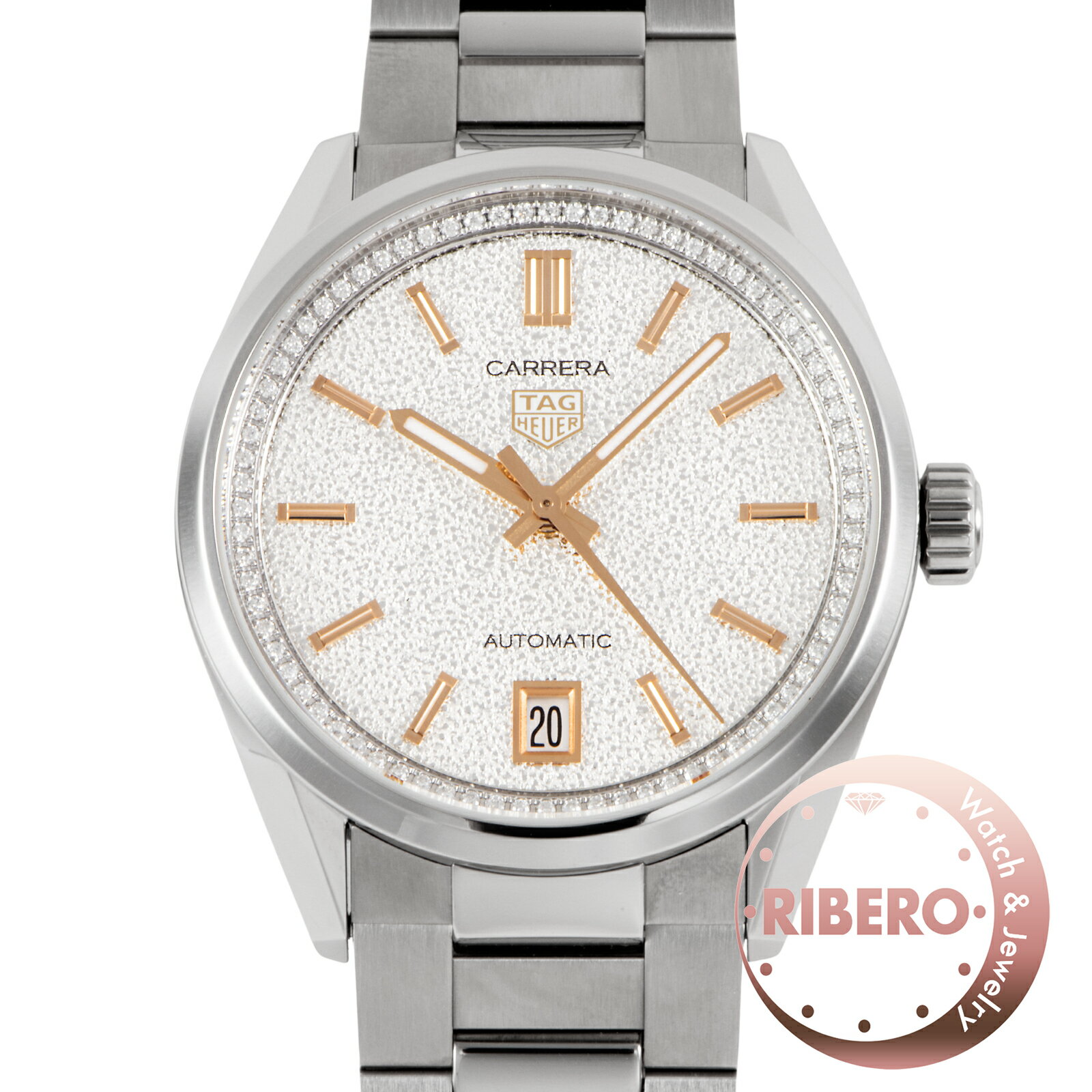 【新品】TAG HEUER タグホイヤー 保証書2026年 カレラ デイト WBN231B.BA0001 ステンレススチール【中古】
