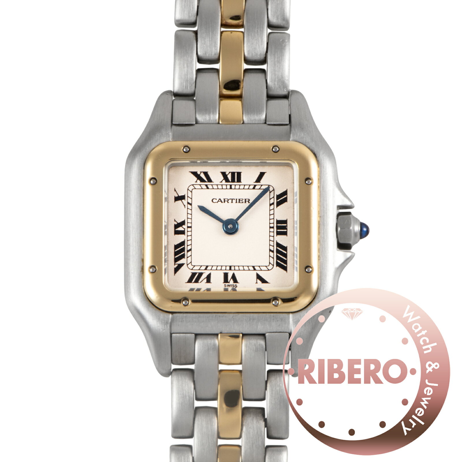CARTIER カルティエ パンテールSM 1ロウ 84083241 SS/YG【中古】