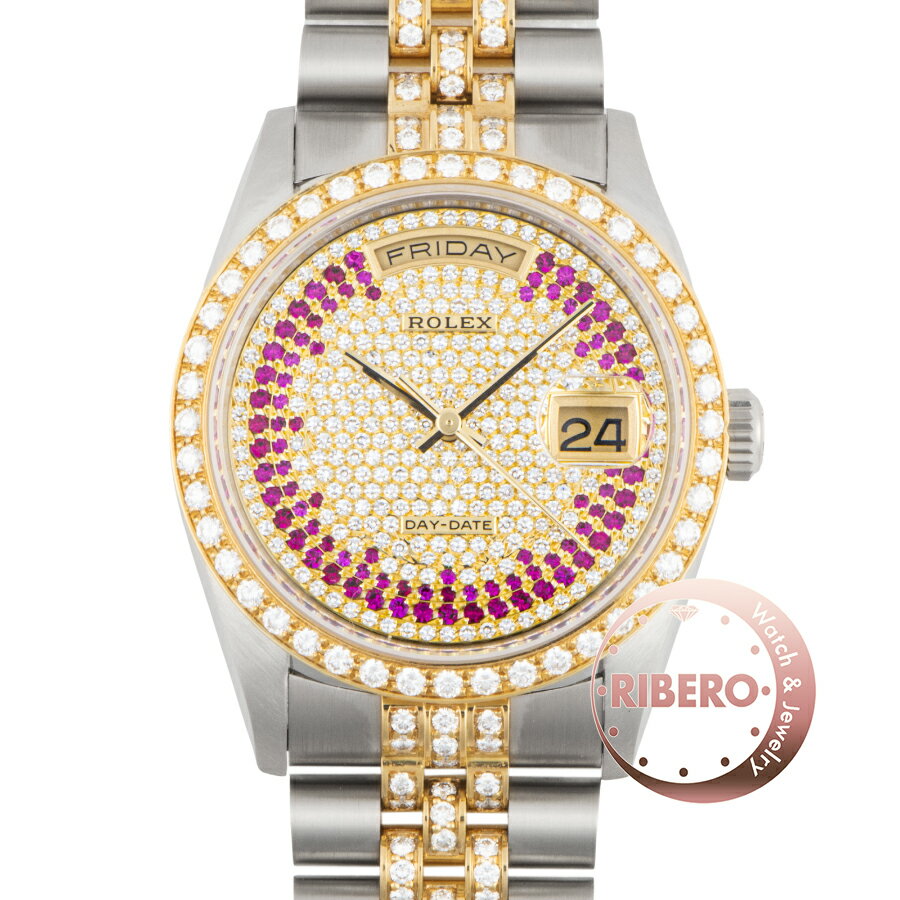 ROLEX ロレックス デイデイト 18349BIC L番 ブレスレットダイヤ【中古】