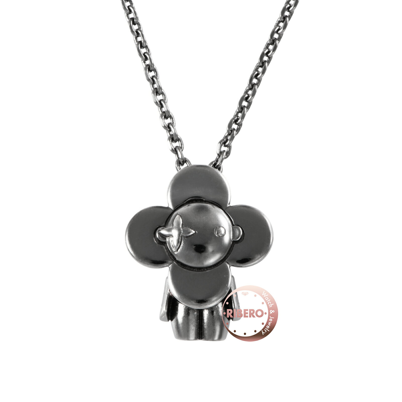 Rakuten - LOUIS VUITTON ルイ・ヴィトン ペンダント・ヴィヴィエンヌ ネックレス M00831 メタル シルバー【中古】