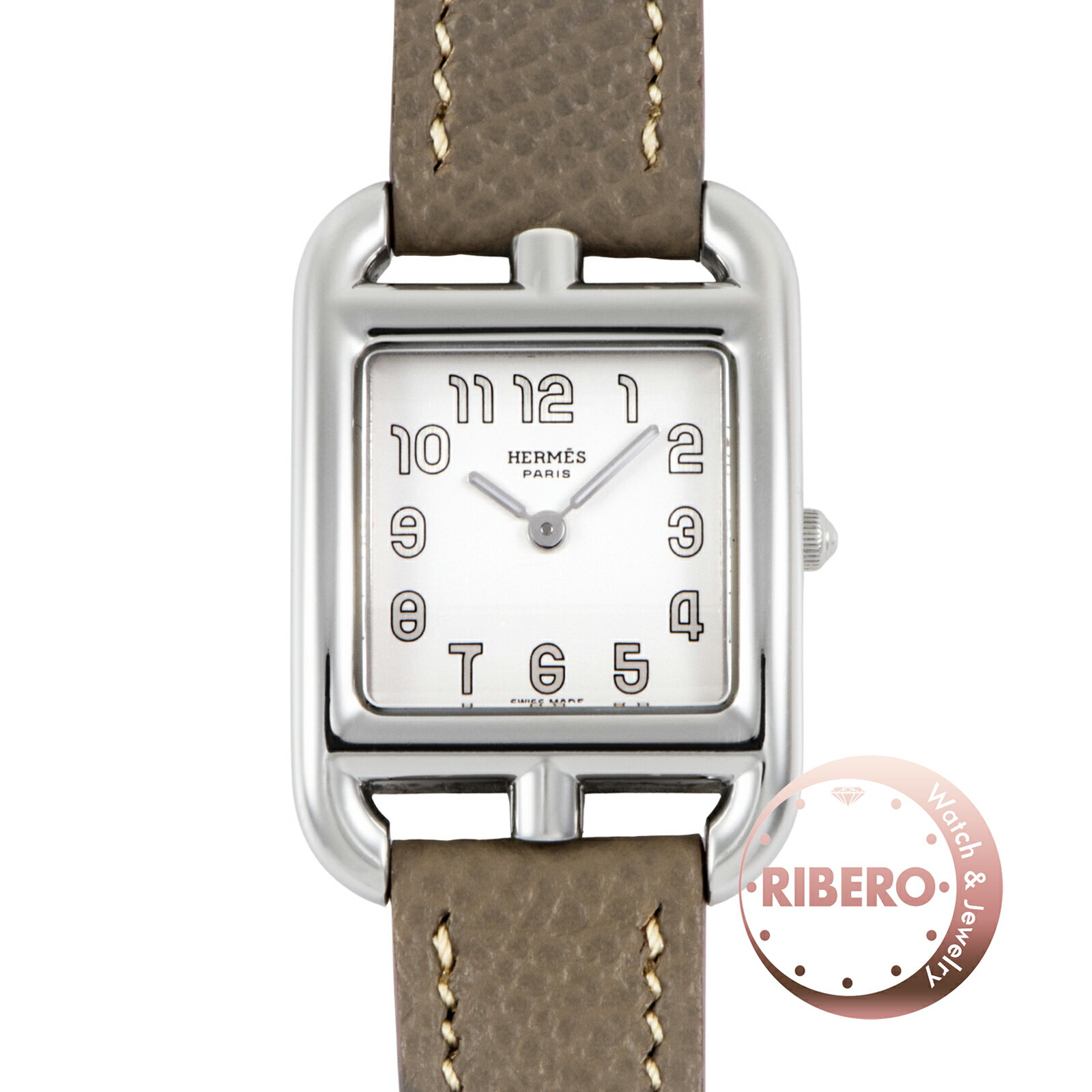 HERMES エルメス ケープコッド CC1.210 ステンレススチール【中古】