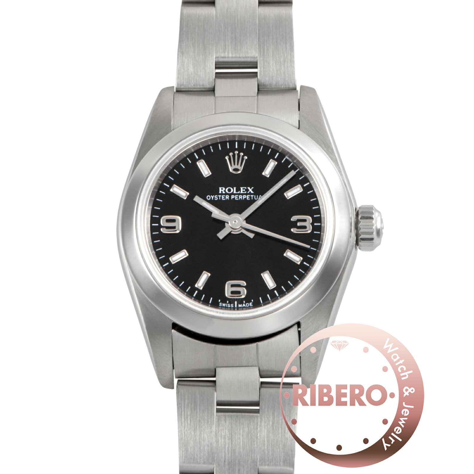 ROLEX ロレックス オイスターパーペチュアル 76080 F番 ステンレススチール【中古】