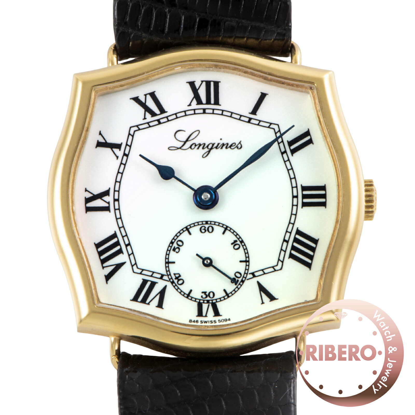 Rakuten - LONGINES ロンジン シンパシーケース YG 846 5094 スモールセコンド K18YG【中古】