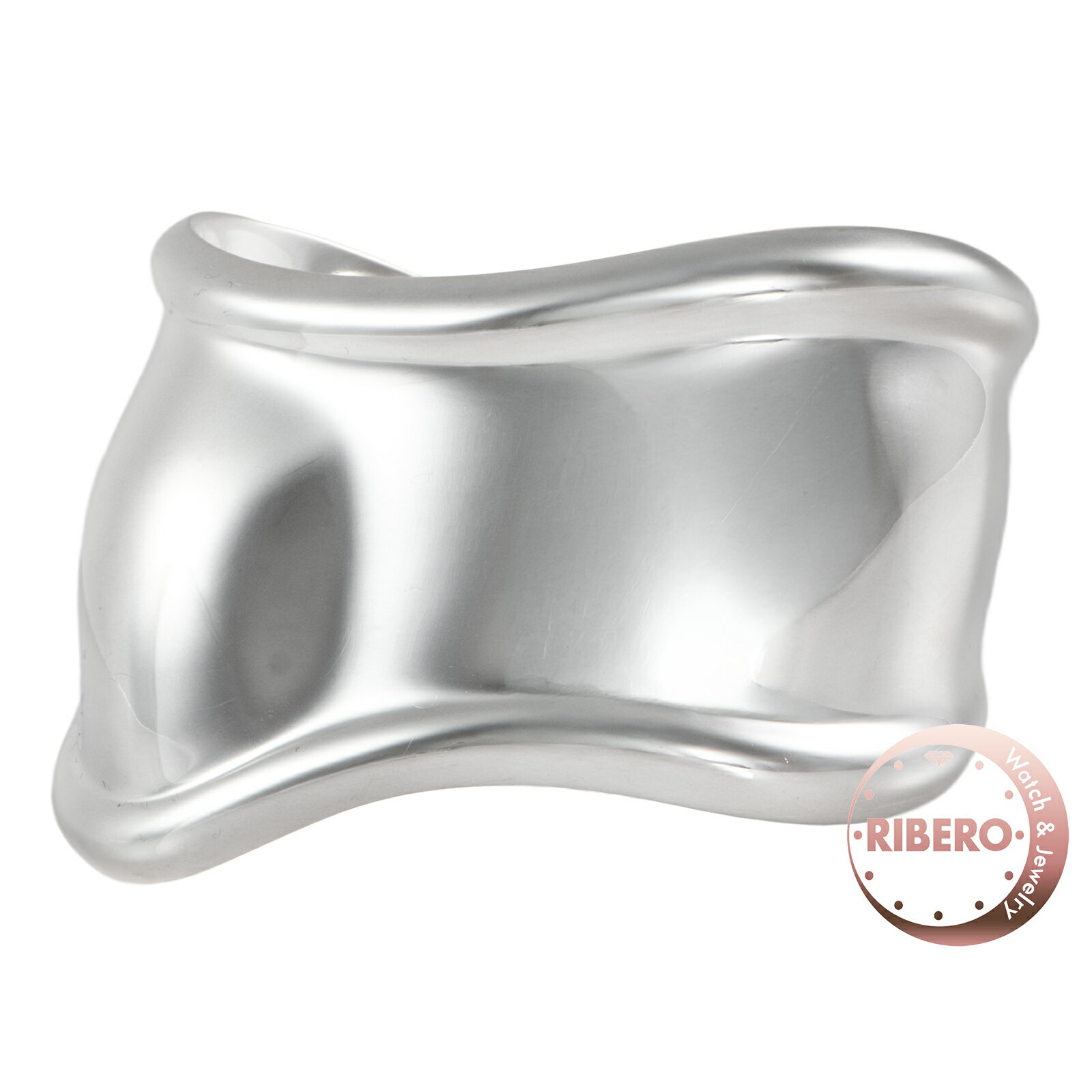Rakuten - TIFFANY&Co. ティファニー ボーン カフ スモール バングル 右手用 エルサ・ペレッティ スターリングシルバー シルバー【中古】