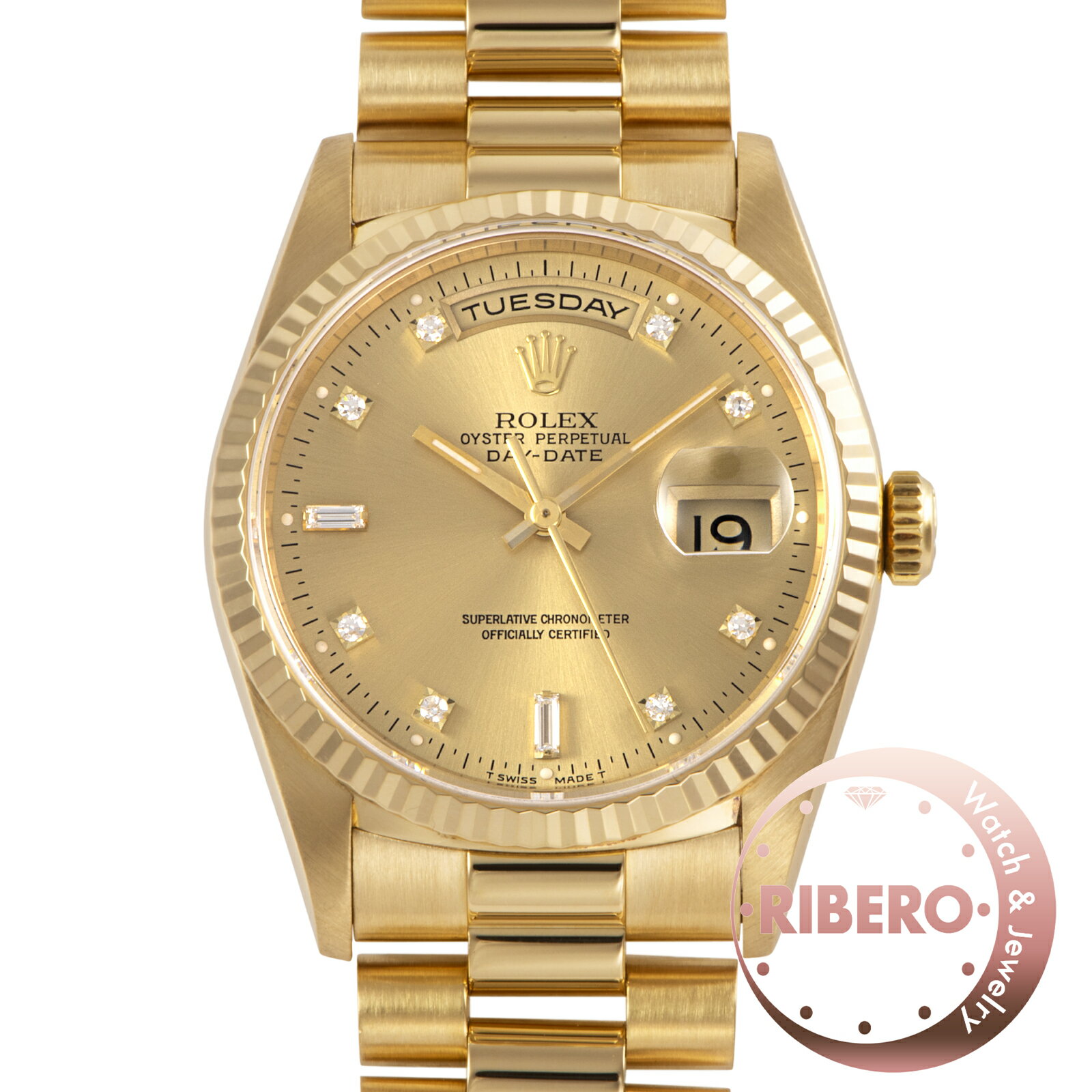 Rakuten - ROLEX ロレックス デイデイト W番 18238A K18YG【中古】