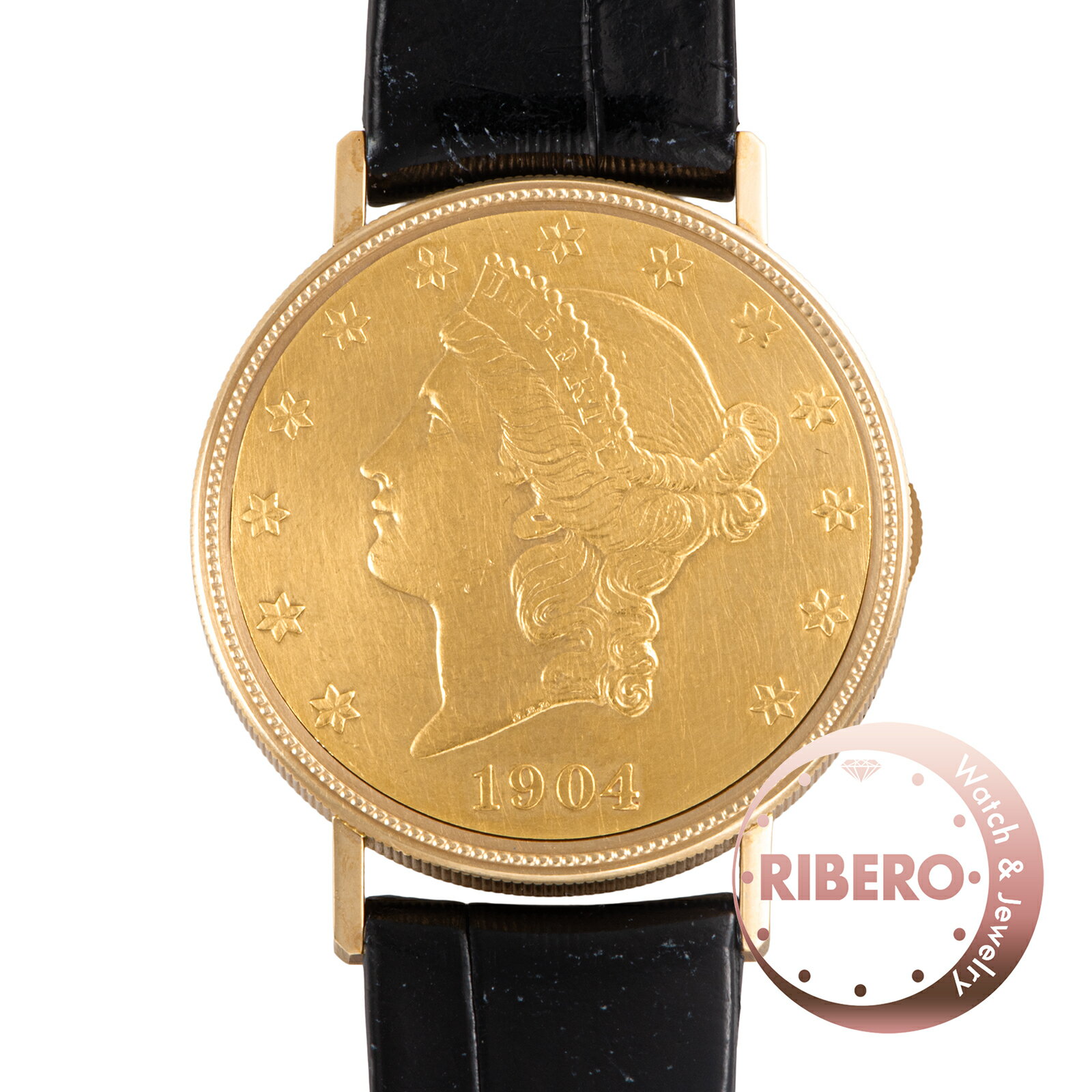 Rakuten - VACHERON CONSTANTIN ヴァシュロン・コンスタンタン コインウォッチ メティエダール 1904年 K18YG【中古】