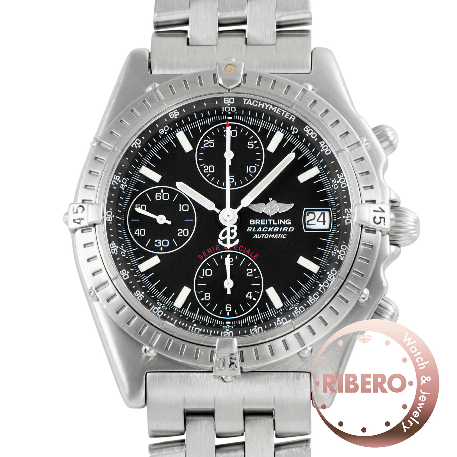 BREITLING ブライトリング クロノマット ブラックバード A13050.1 ステンレススチール【中古】