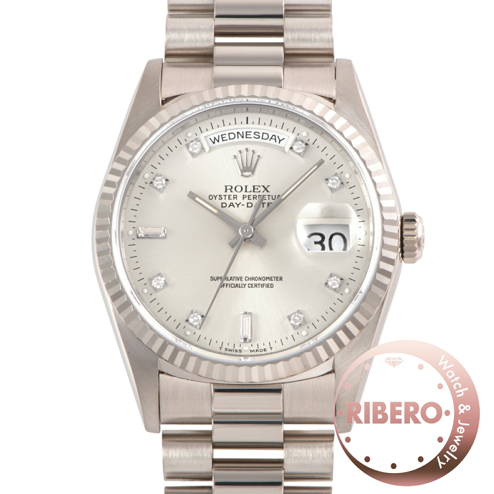 Rakuten - ROLEX ロレックス デイデイト 18239A E番 Tritium K18WG【中古】