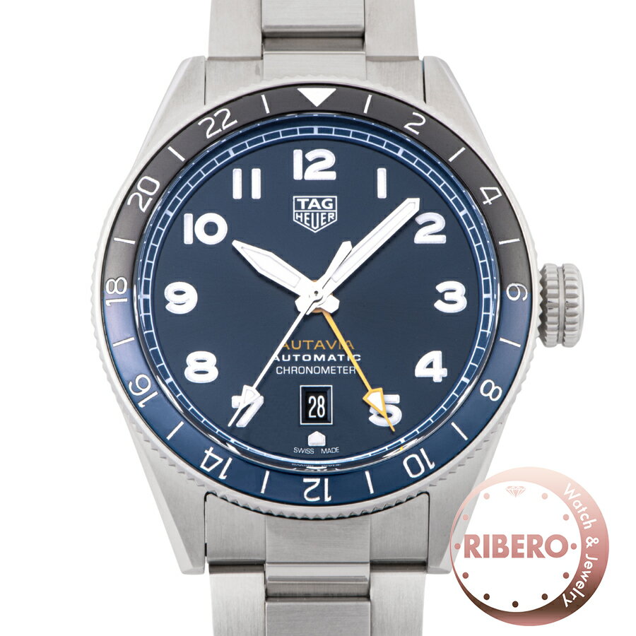 乐天商城 - 【未使用】TAG HEUER タグホイヤー オータヴィア GMT WBE511A.BA0650 60周年アニバーサリー ステンレススチール【中古】