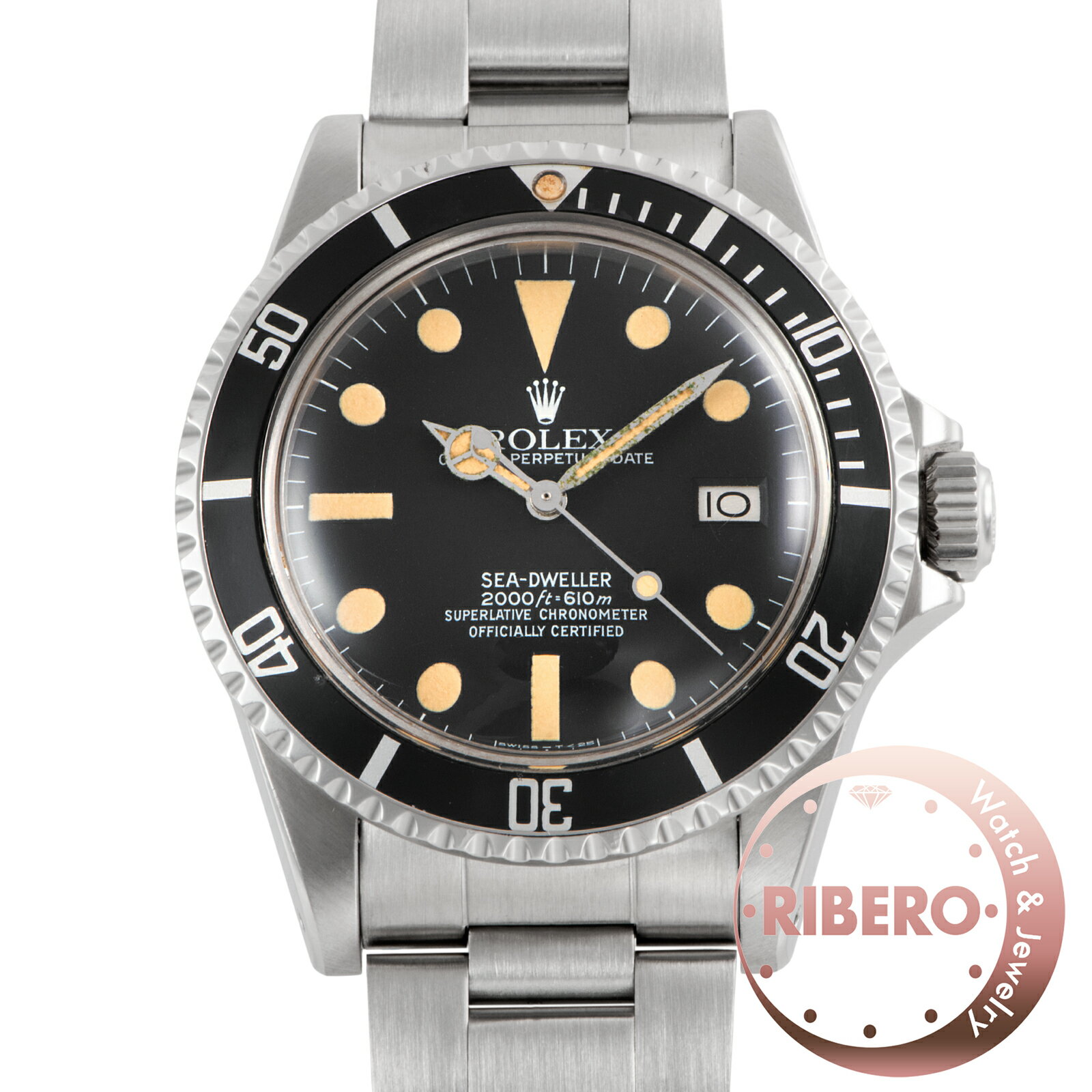 Rakuten - ROLEX ロレックス シードゥエラー 1665 1979年製 GREAT WHITE マーク3ダイヤル マーク3ベゼル ステンレススチール【中古】