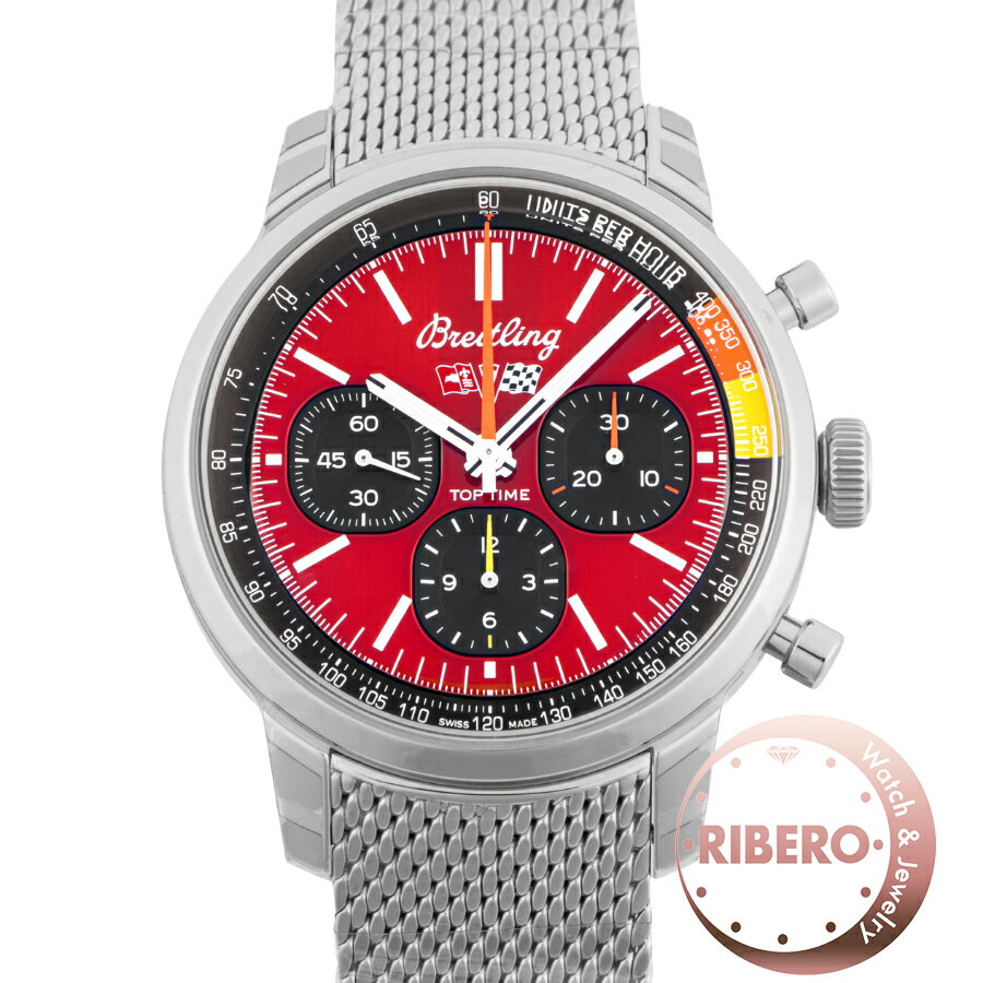Rakuten - 【未使用】BREITLING ブライトリング トップタイム B01 シボレー コルベット AB01761A1K1A1(AB0176) ステンレススチール【中古】