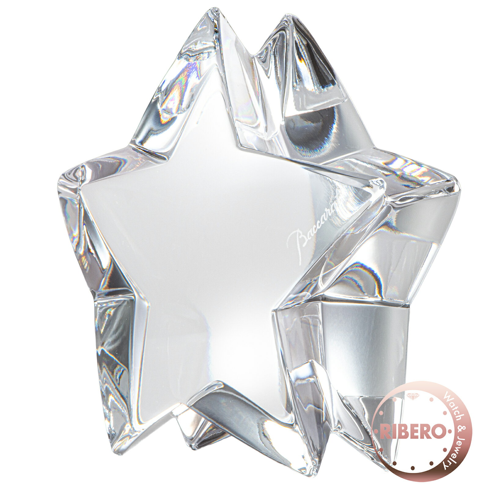 乐天商城 - Baccarat バカラ ザンザンスター ペーパーウェイト オブジェ クリスタルガラス クリア【中古】