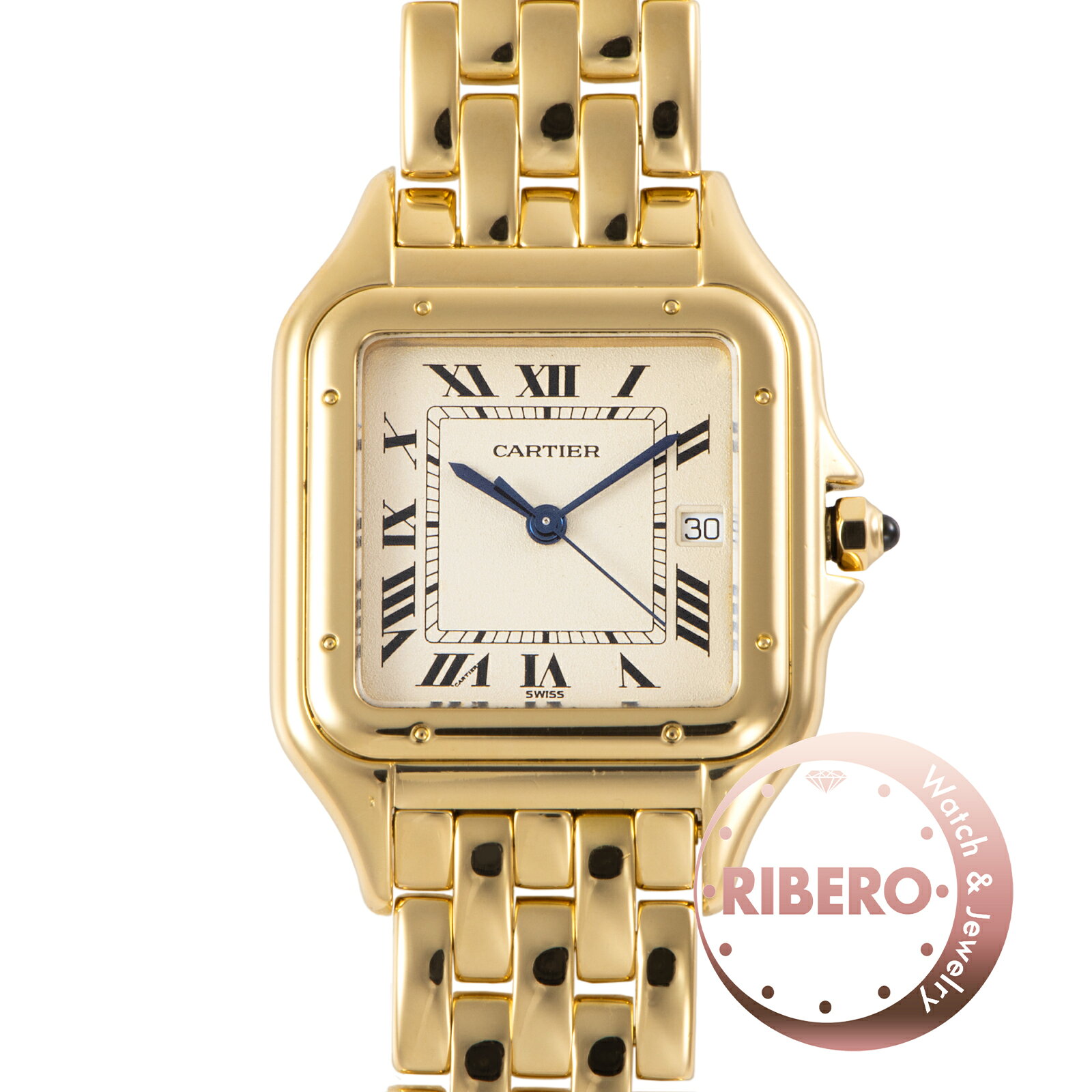 Cartier カルティエ パンテールMM 83782747 K18WG【中古】