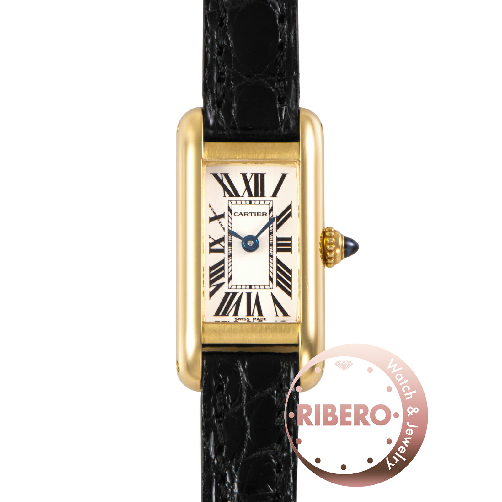 乐天商城 - Cartier カルティエ タンクアロンジェ W1529956 K18YG【中古】