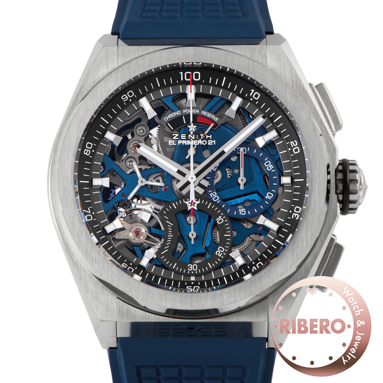 ZENITH ゼニス デファイ エルプリメロ21 95.9002.9004/R/78.R590 チタン【中古】