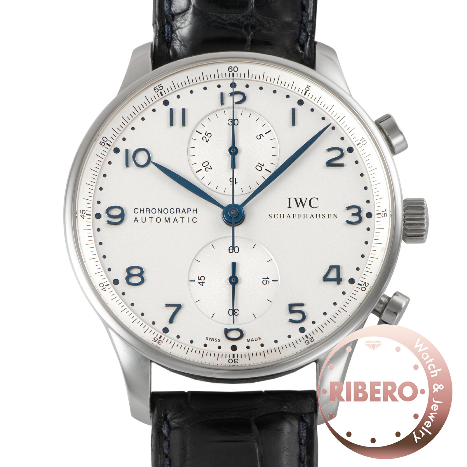 乐天商城 - IWC ポルトギーゼ クロノグラフ IW371446 ステンレススチール【中古】