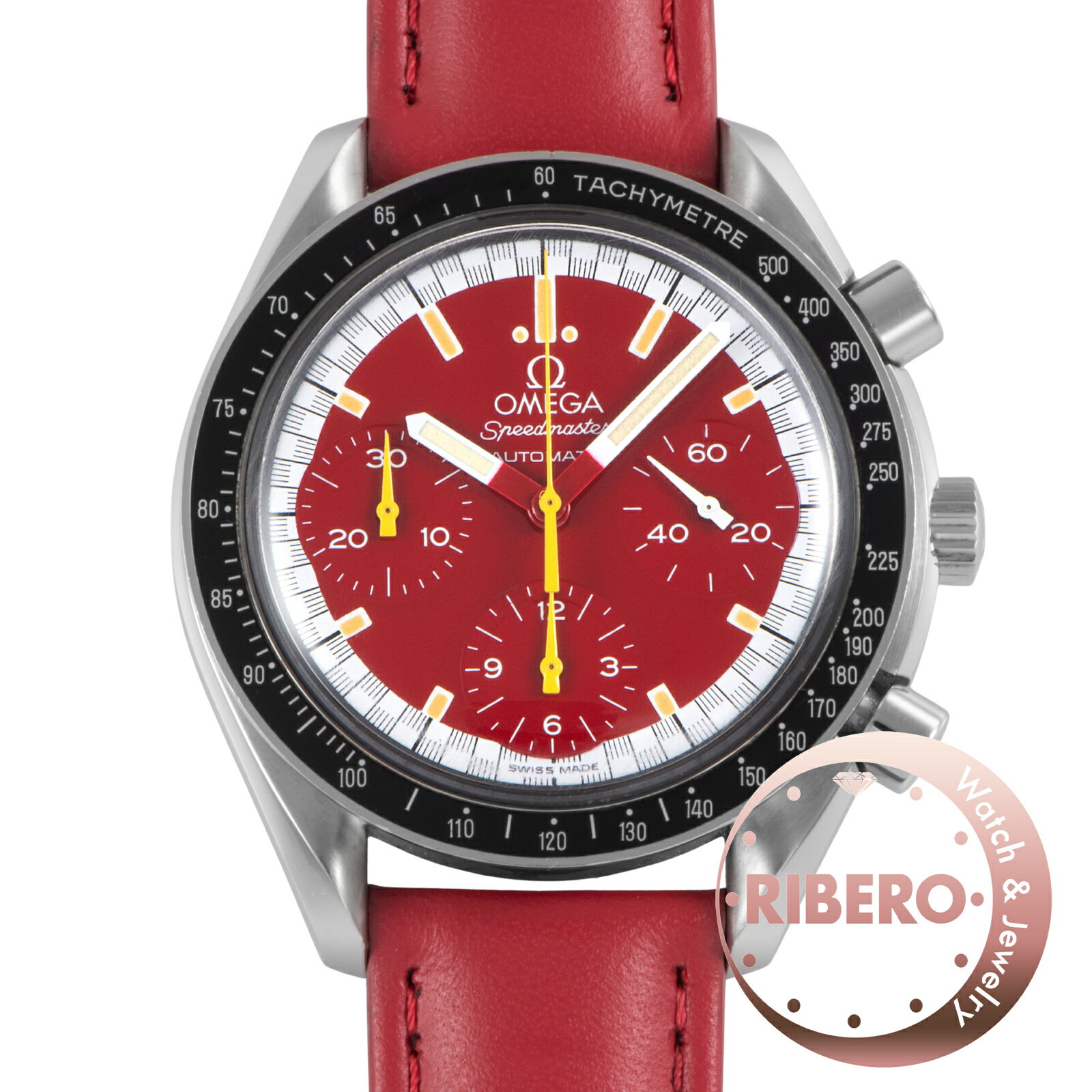 樂天商城 - OMEGA オメガ スピードマスター レーシング 3510.61 ミハエル シューマッハ ステンレススチール【中古】