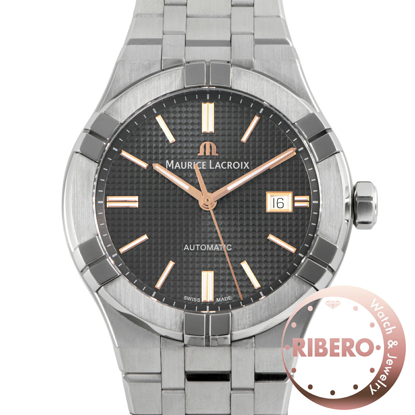 樂天商城 - Maurice Lacroix モーリス・ラクロア アイコン オートマティック 42 AI6008-SS002-230-1 ステンレススチール【中古】