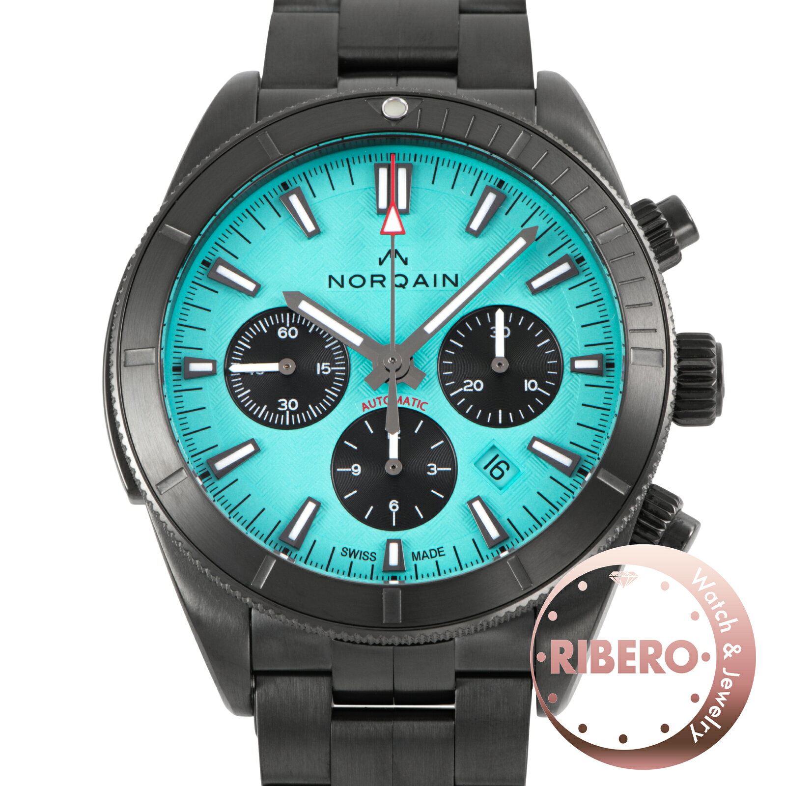NORQAIN ノルケイン ノルケイン アドベンチャー スポーツ クロノ 44mm リミテッドエディション N1200.18B02.Q01 限定300本 ステンレススチール DLC加工【中古】