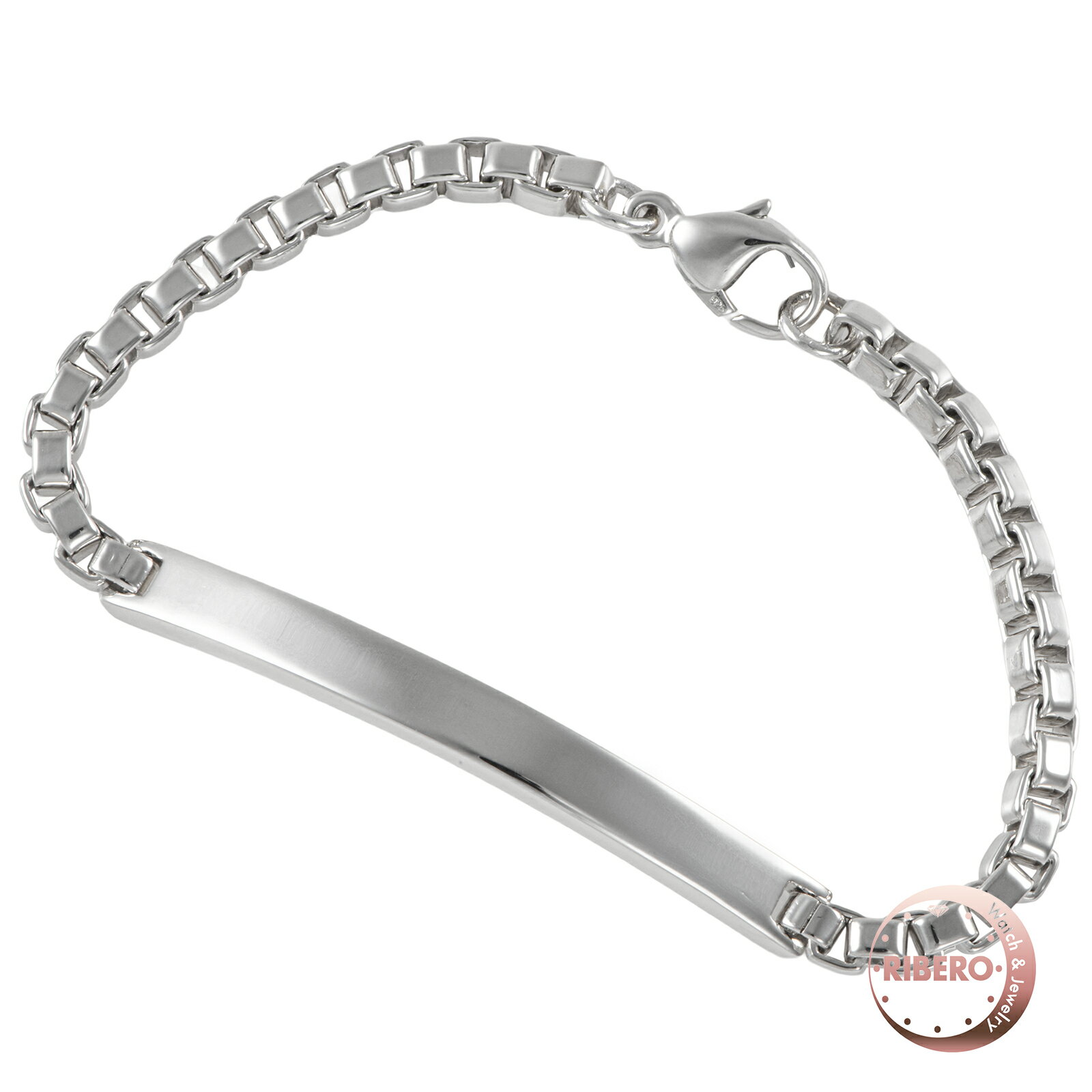 樂天商城 - TIFFANY&Co. ティファニー ベネチアン リンク ID ブレスレット スターリングシルバー シルバー【中古】