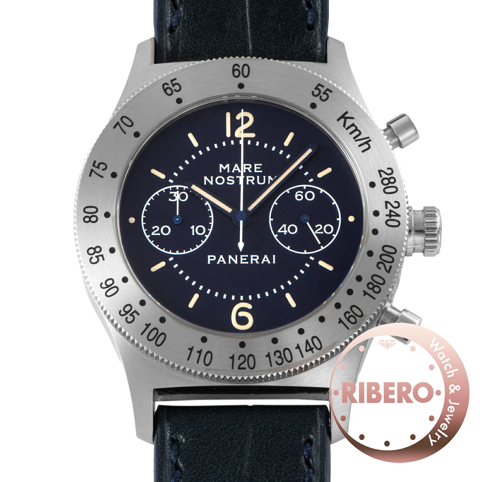 OFFICINE PANERAI オフィチーネパネライ マーレ ノストゥルム アッチャイオ 42mm PAM00716 1000本限定 ステンレススチール【中古】