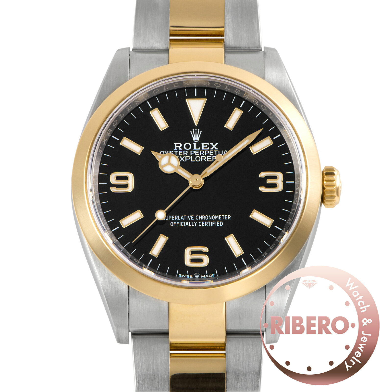 ROLEX ロレックス エクスプローラー1 124273 SS/YG【中古】