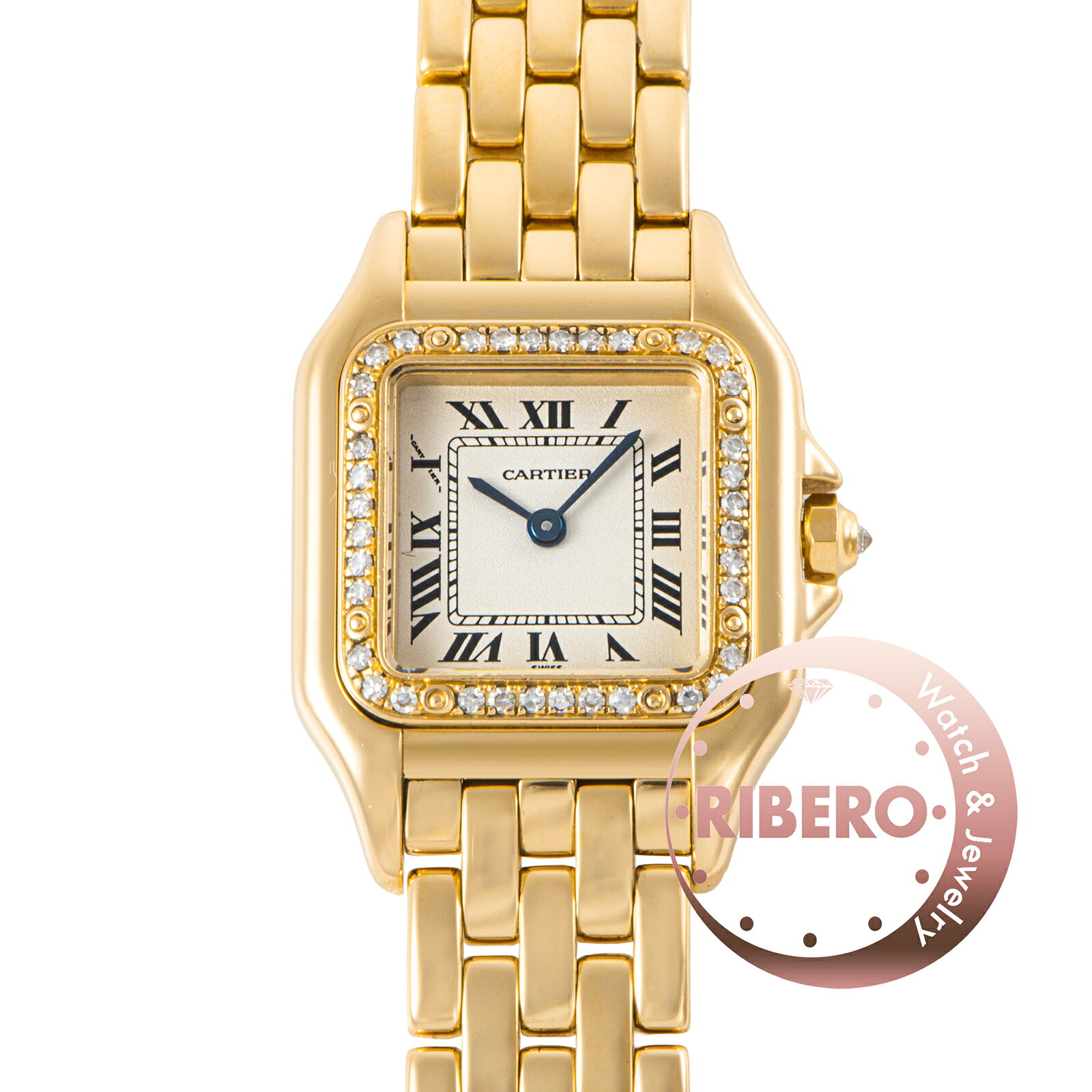 CARTIER カルティエ パンテール SM ベゼルダイヤ WF3070B9【中古】