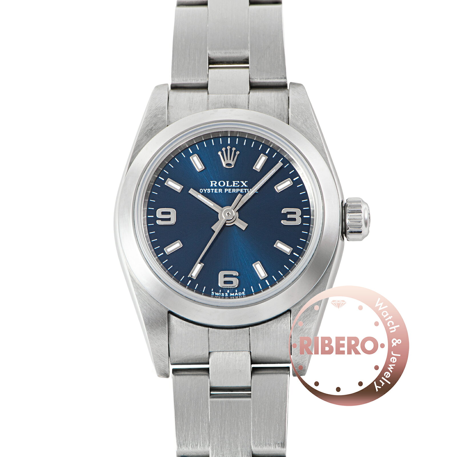 ROLEX ロレックス オイスターパーペチュアル 76080 D番 ステンレススチール【中古】