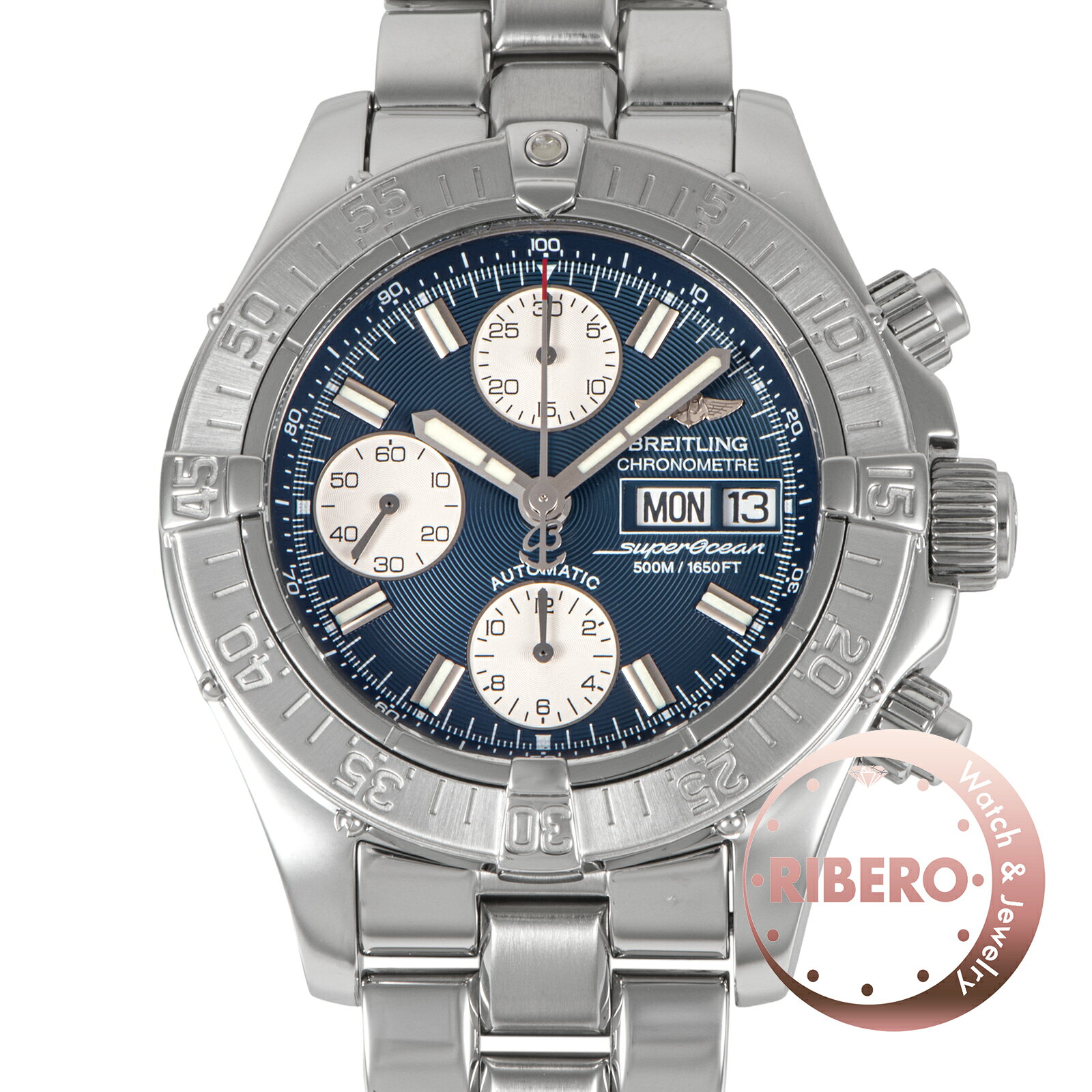BREITLING ブライトリング スーパーオーシャン クロノグラフ A13340 ステンレススチール【中古】
