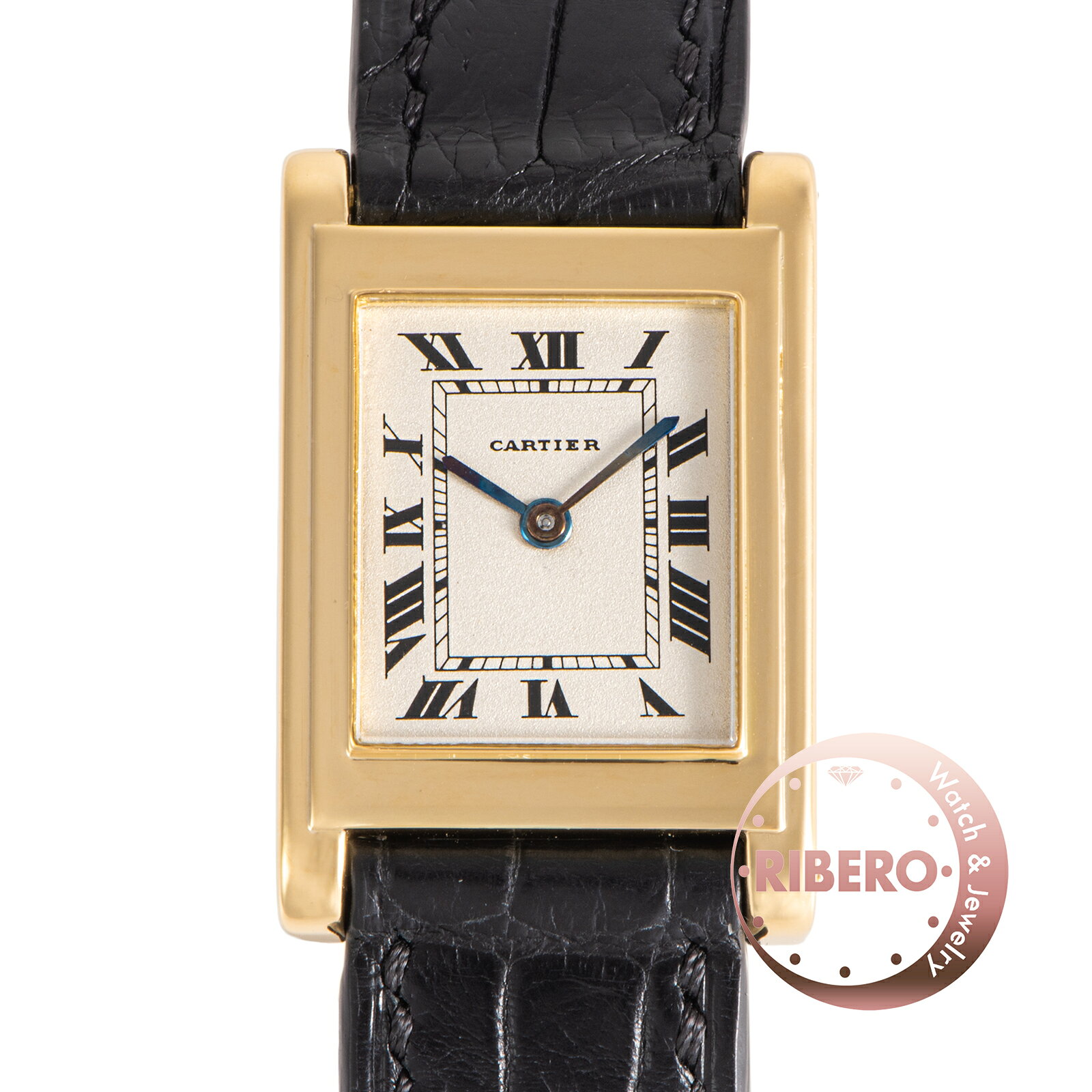 Cartier カルティエ タンクコーニス 1940年代 旧型Dバックル K18YG【中古】