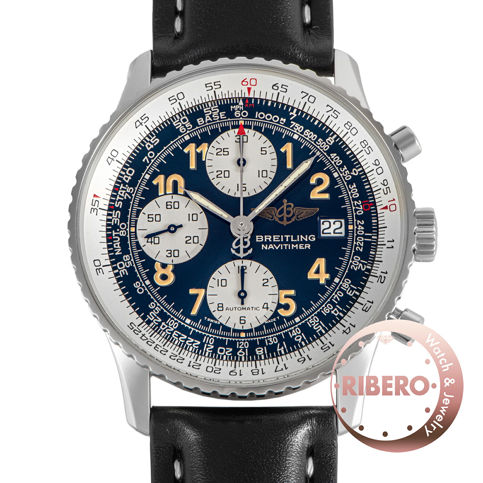 BREITLING ブライトリング オールドナビタイマー A13022 ステンレススチール【中古】