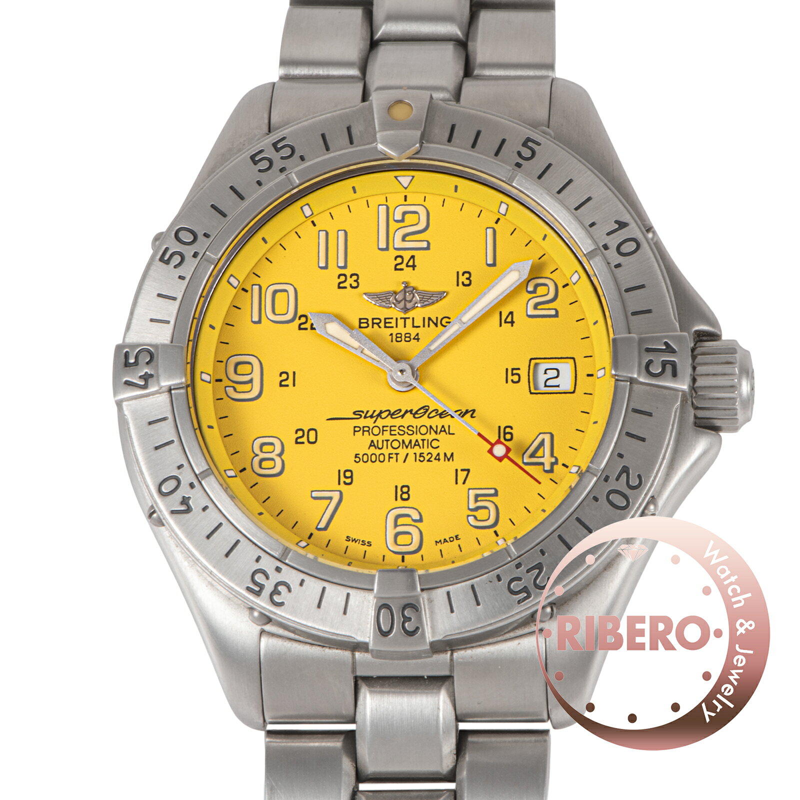 BREITLING ブライトリング スーパーオーシャン A17345 ステンレススチール【中古】