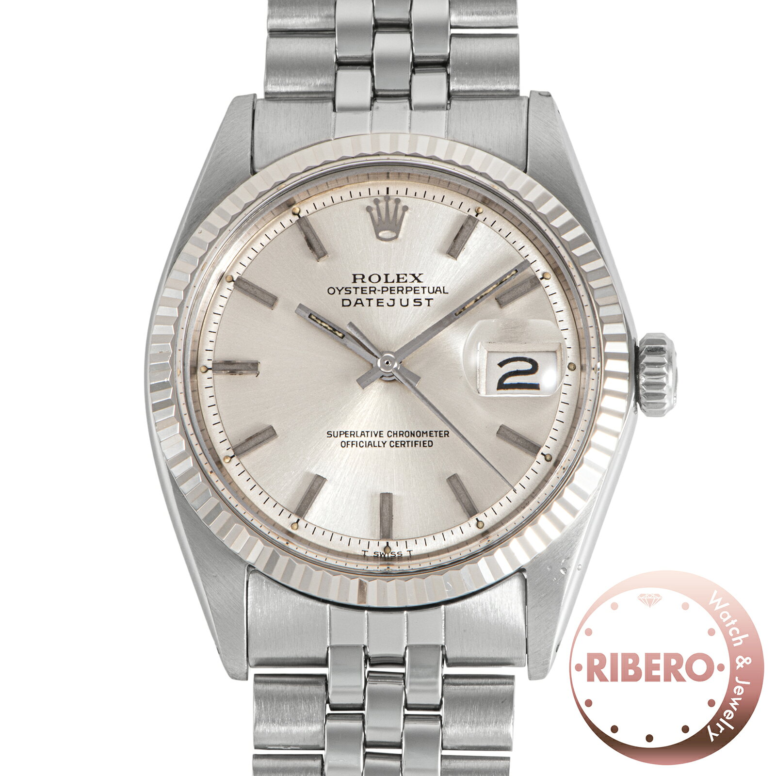 ROLEX ロレックス デイトジャスト 1601 1970年製 Tritium SS/WG【中古】