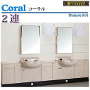 新品 送料無料 PIONEER パイオニア Coaral コーラル2連タイプ シャンプーユニット