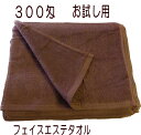 お試し用 300匁 エステタオル ダークブラウン プロ仕様 美容室 理容 エステ サウナ ホテル ネイルサロン 医療施設 介護施設 インテリア 一般家庭 【この...