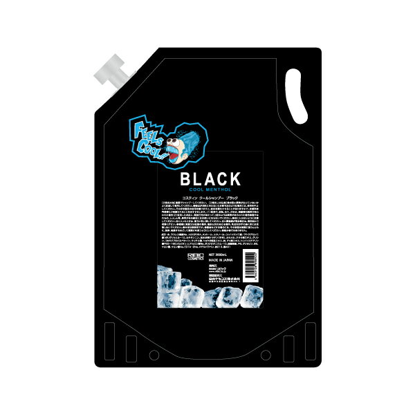 Rakuten - コスティン クールシャンプーブラック 3000ml【消臭 冷感 超刺激 爽快】