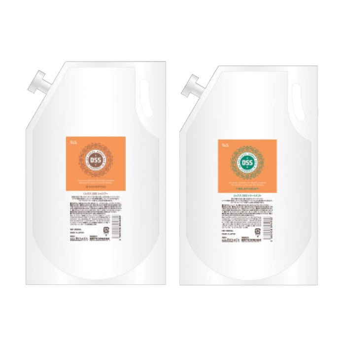 Rakuten - 【即納】リックス DSSシャンプー 2000ml ＆リックス DSSトリートメント 2000ml 詰替え用セット【ヒマワリ油脂】