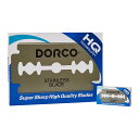 \店内全品★P10倍!/【楽天1位】両刃 替刃 一枚刃 カミソリ Dorco ST-300 100枚セット(片刃200刃) 感動深剃り ストレート 両刃剃刀 剃...