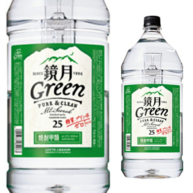 [大容量] 鏡月 25度 4000ml サントリー 焼酎 韓