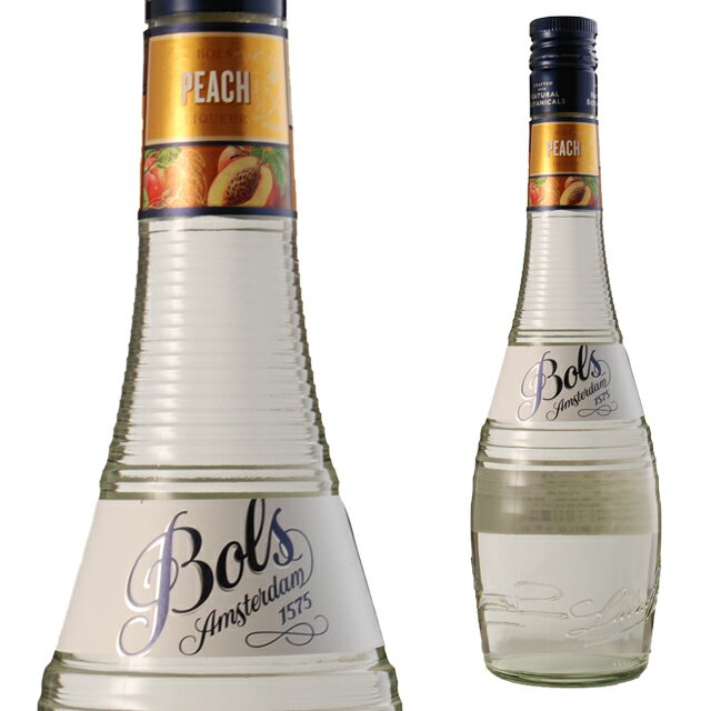 BOLS PEACHデカイパーと並んでオランダを代表するリキュール・メーカーとして世界最古の歴史を持つルーカス・ボルス社。果汁などの天然素材から造られる高い品質と、そのボトルデザインが世界中のバーテンダーから支持を集めるリキュールです。熟成されたピーチの味が特徴の透明なリキュール。桃のまろやかな香味が感じられます。ボルス ピーチは、フレッシュなピーチのフレーバーに、オレンジなどの柑橘系のニュアンスが感じられるリキュールです。ピーチリキュールがポピュラーになったのは、メロンリキュールと同じく、アメリカでは1970年代の後半、イギリスを含むヨーロッパでは1980年代の半ばのことです。シンプルなロングドリンクのベースとしても活躍します。 ボルスのリキュール一覧はこちら ----------------------------------------------------------------------- 【産地】 オランダ 【生産者】 ルーカス ボルス社 【度数】 17度 【内容量】 700ml -----------------------------------------------□お酒 引越し 挨拶 昇進祝い 退職祝い お返し 還暦祝い 手土産 ディナー 就職祝い 男性 女性 父 母 彼氏 彼女 ギフト 内祝い 退職 お礼 誕生日 プレゼント 結婚祝い リキュール ボルス 通販 楽天結婚引出物 結婚内祝い 結婚御祝い 快気祝い 全快祝い 新築内祝い 上棟祝い 長寿祝い 就職内祝い 他各種内祝い・お返し 新築祝い 初老祝い 古稀祝い 喜寿祝い 傘寿祝い 米寿祝い 卒寿祝い 白寿祝い 長寿祝い お返し お中元・お歳暮 年始挨拶 ゴルフコンペ 記念品 賞品 暑中見舞い 残暑見舞い 【ギフト包装一覧はこちら】