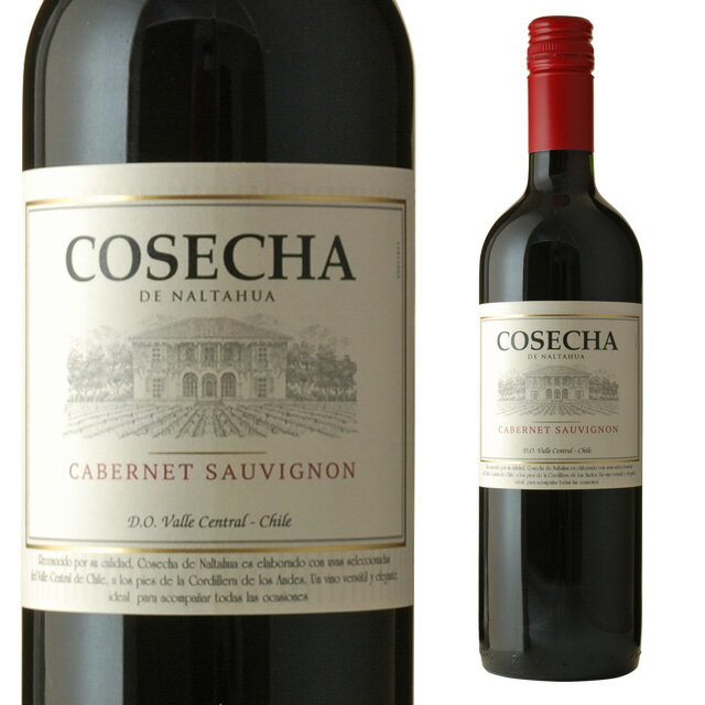 コセチャ カベルネソーヴィニョン 750ml 箱なし 【 ワイン お酒 赤ワイン 赤 チリ 洋酒 酒 チリ産 チリ..