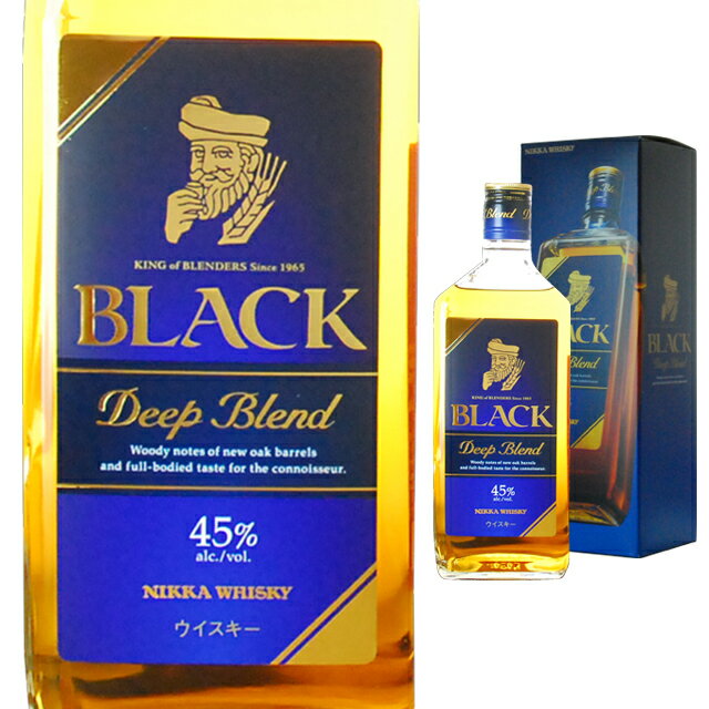 BLACK NIKKA DEEP BLENDブラックニッカシリーズ史上最も濃厚な深みのある味わいのブレンデッドです。ウッディな新樽の香りと深みのある濃密な味わいが溶け合いながらも心地よく広がります。 【ニッカウイスキー一覧はこちら】 【ブラックニッカ一覧はこちら】 ----------------------------------------------------------------------- 【産地】 日本 【生産者】 ニッカウイスキー 【度数】 45度 【内容量】 700ml -----------------------------------------------□お酒 引越し 挨拶 定年退職 ニッカウィスキー ニッカウヰスキー ニッカウイスキー 男性 女性 父 母 彼氏 ギフト 内祝い 誕生日 プレゼント 結婚祝い ウイスキー 国産ウイスキー ウィスキー 洋酒結婚引出物 結婚内祝い 結婚御祝い 快気祝い 全快祝い 新築内祝い 上棟祝い 長寿祝い 就職内祝い 他各種内祝い・お返し 新築祝い 初老祝い 古稀祝い 喜寿祝い 傘寿祝い 米寿祝い 卒寿祝い 白寿祝い 長寿祝い お返し お中元・お歳暮 年始挨拶 ゴルフコンペ 記念品 賞品 暑中見舞い 残暑見舞い 【ギフト包装一覧はこちら】